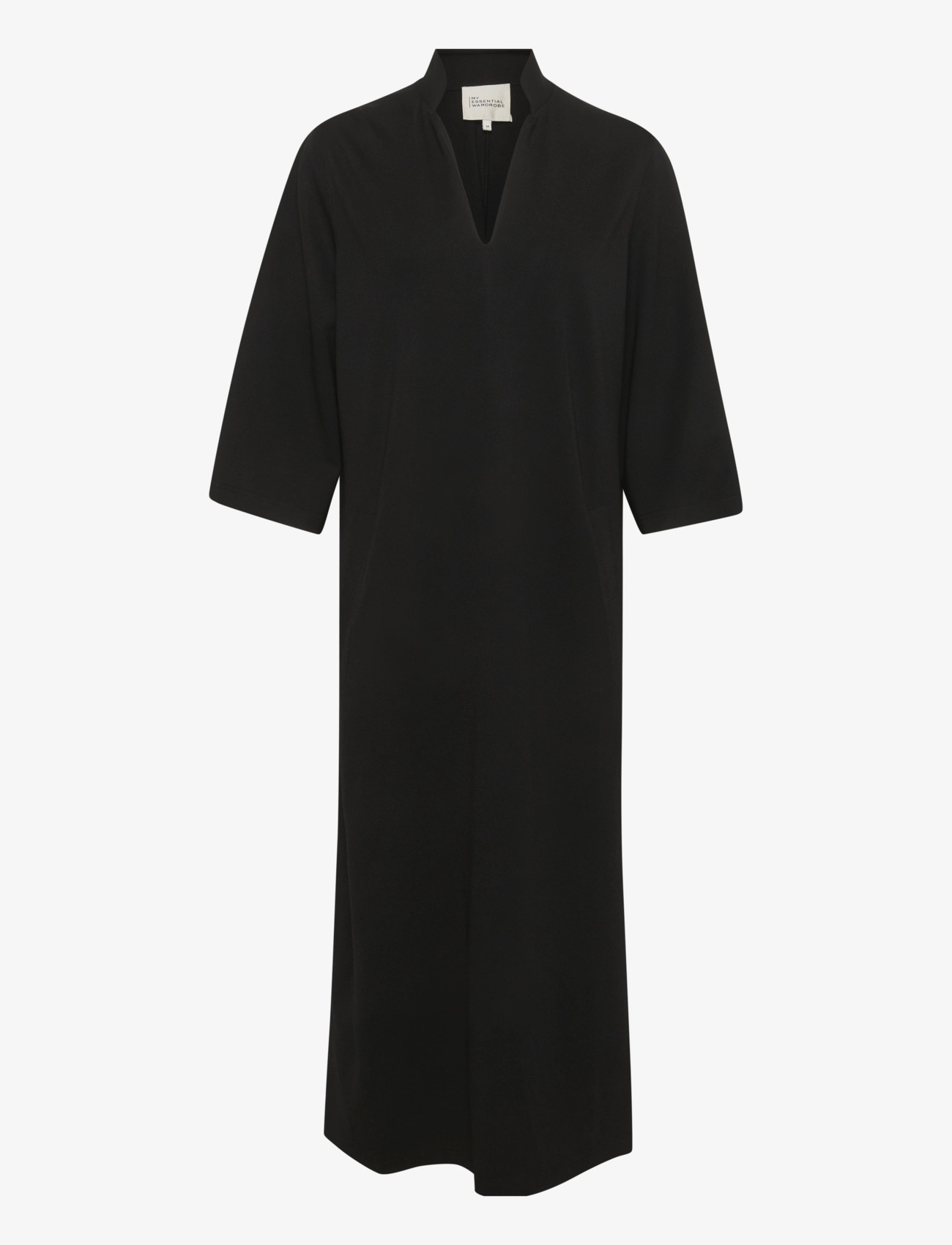 My Essential Wardrobe LanaMW Long Dress - Kleidid - BLACK / black