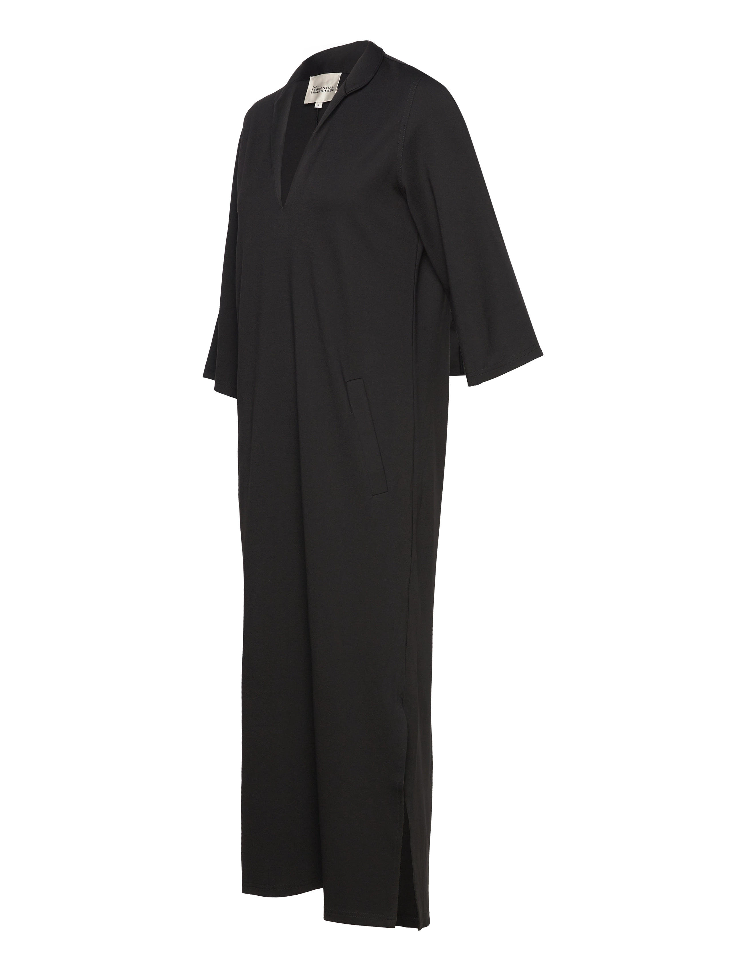 My Essential Wardrobe - LanaMW Long Dress - kvinder - black - 3