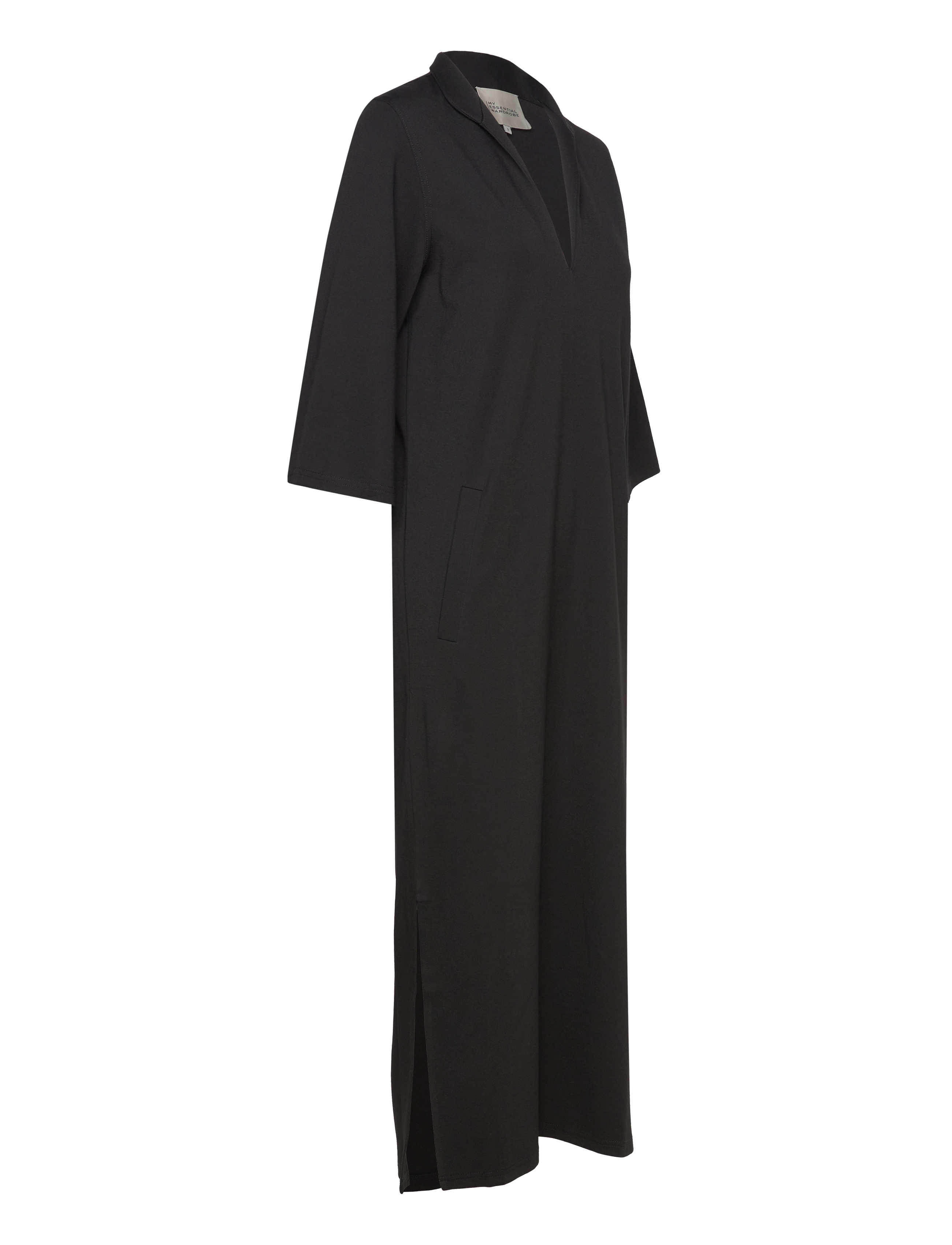 My Essential Wardrobe - LanaMW Long Dress - kvinder - black - 4