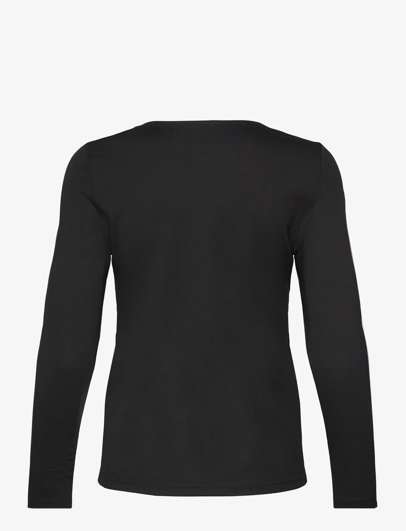 My Essential Wardrobe - LanaMW Blouse - pitkähihaiset puserot - black - 1