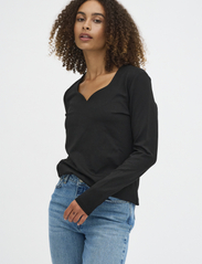 My Essential Wardrobe - LanaMW Blouse - blouses met lange mouwen - black - 2