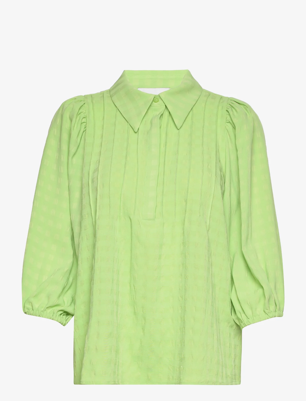 My Essential Wardrobe - HalnaMW Blouse - pitkähihaiset puserot - sap green - 0
