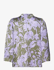 My Essential Wardrobe - MariaMW Blouse - langærmede bluser - languid lavender print - 1