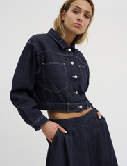 My Essential Wardrobe - MaloMW 143 Skirt - džinsiniai sijonai - dark blue un-wash - 5