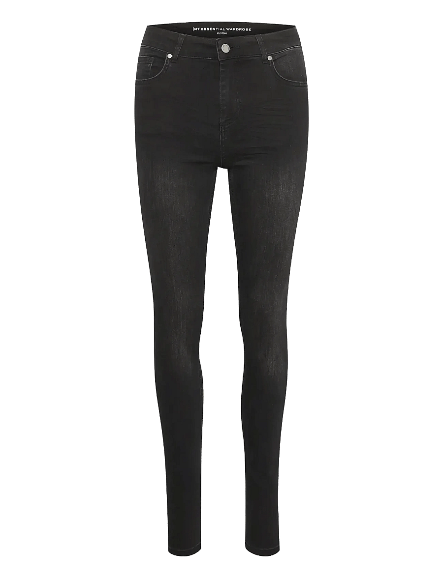 My Essential Wardrobe - 39 THE NORA HIGH 100 SLIM Y - slim jeans - black wash - 1