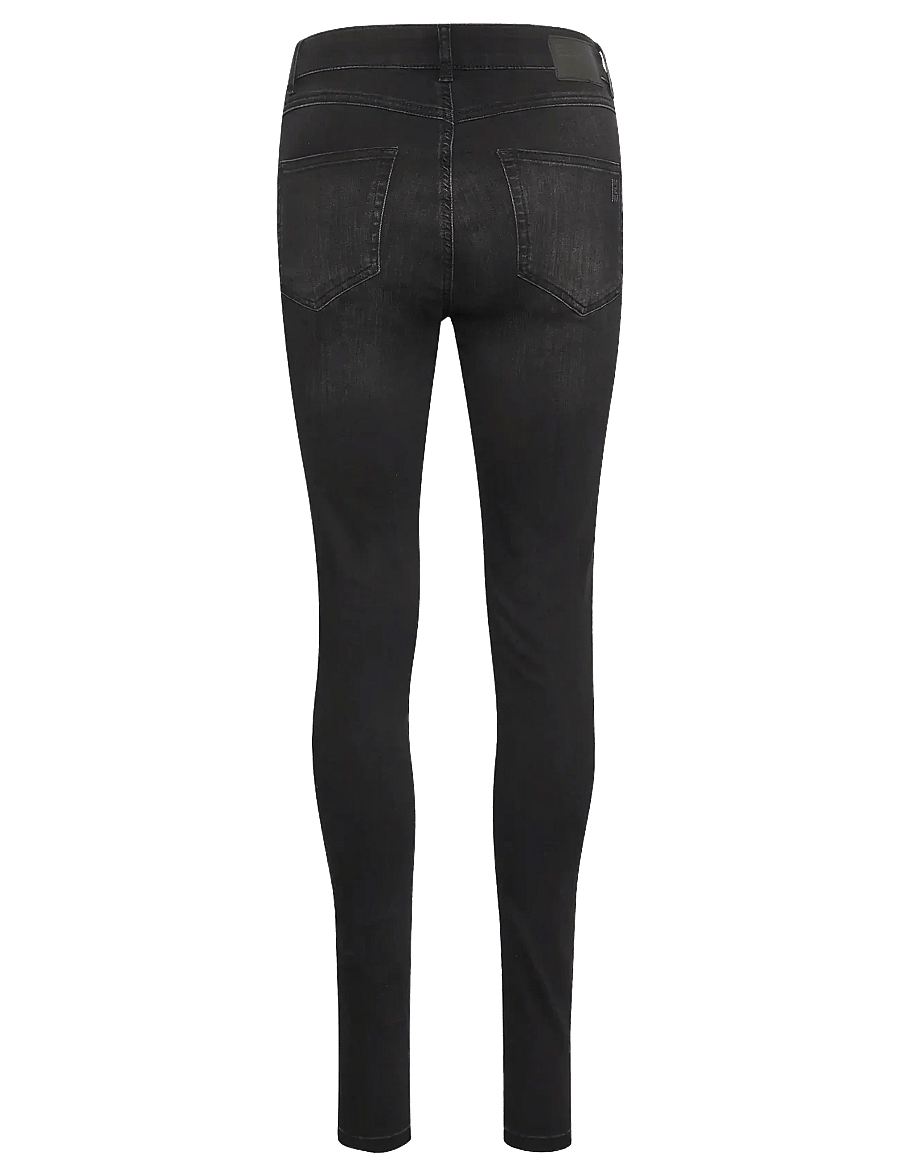 My Essential Wardrobe - 39 THE NORA HIGH 100 SLIM Y - slim jeans - black wash - 2