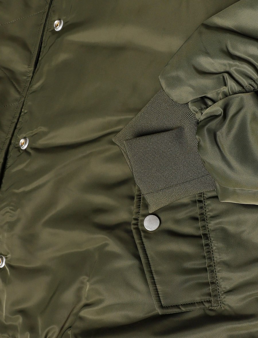 My Essential Wardrobe - HelgaMW Bomber Jacket - bomberjakid - olive night - 3