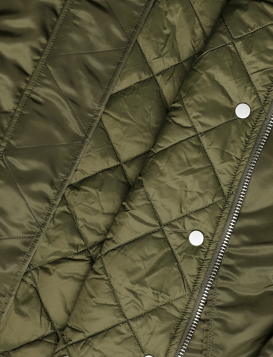 My Essential Wardrobe - HelgaMW Bomber Jacket - bomberjakid - olive night - 4