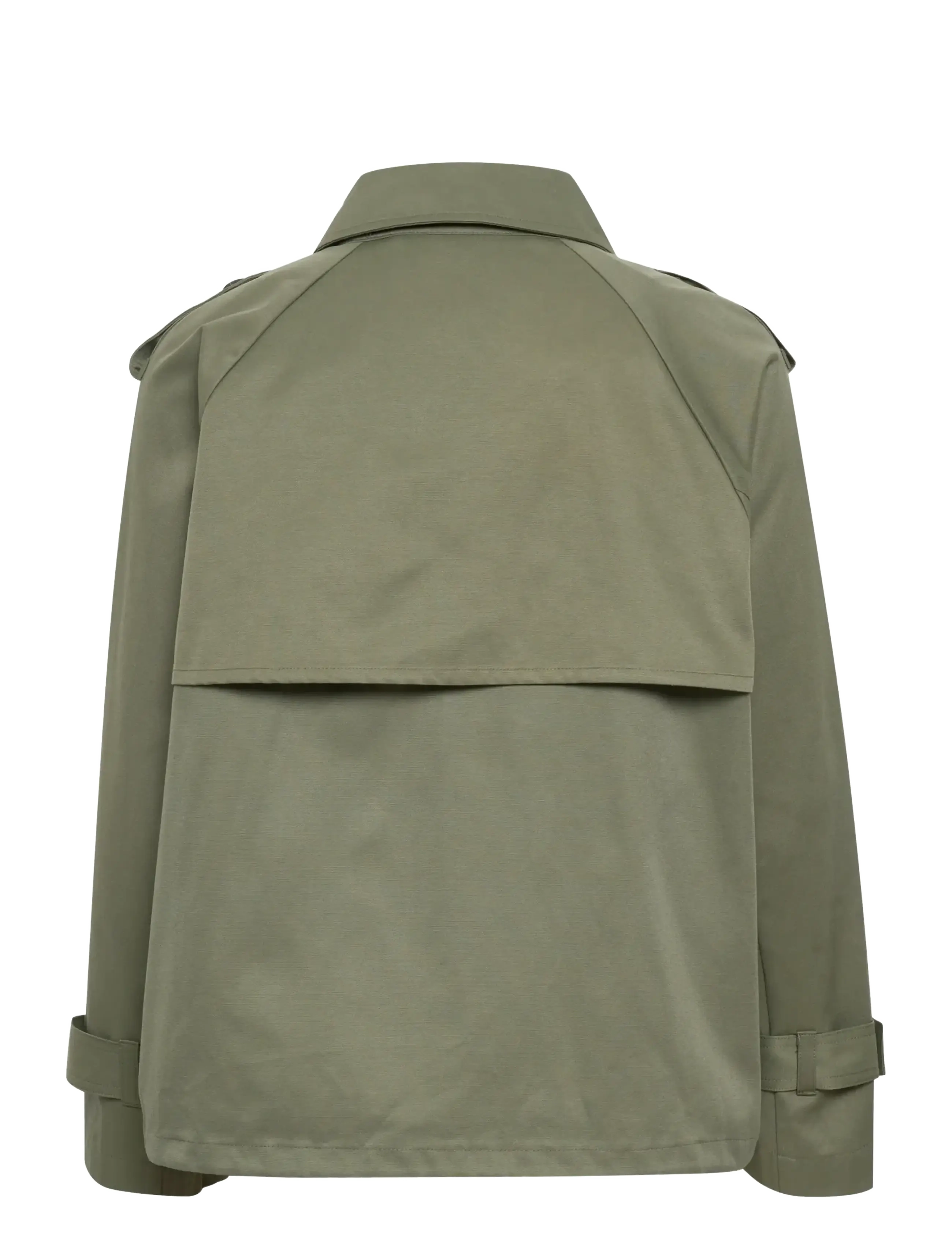 My Essential Wardrobe - MiraMW Short Trenchcoat - trencze - dusty olive - 2