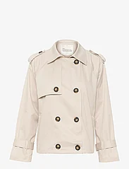 My Essential Wardrobe - MiraMW Short Trenchcoat - pavasara jakas - oatmeal - 0