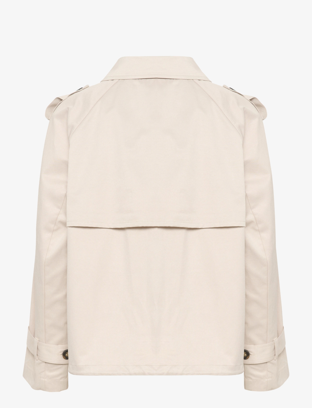 My Essential Wardrobe - MiraMW Short Trenchcoat - trenchcoats - oatmeal - 2