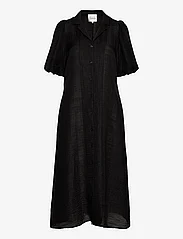 My Essential Wardrobe - EsterMW Long Dress - skjortekjoler - black - 0