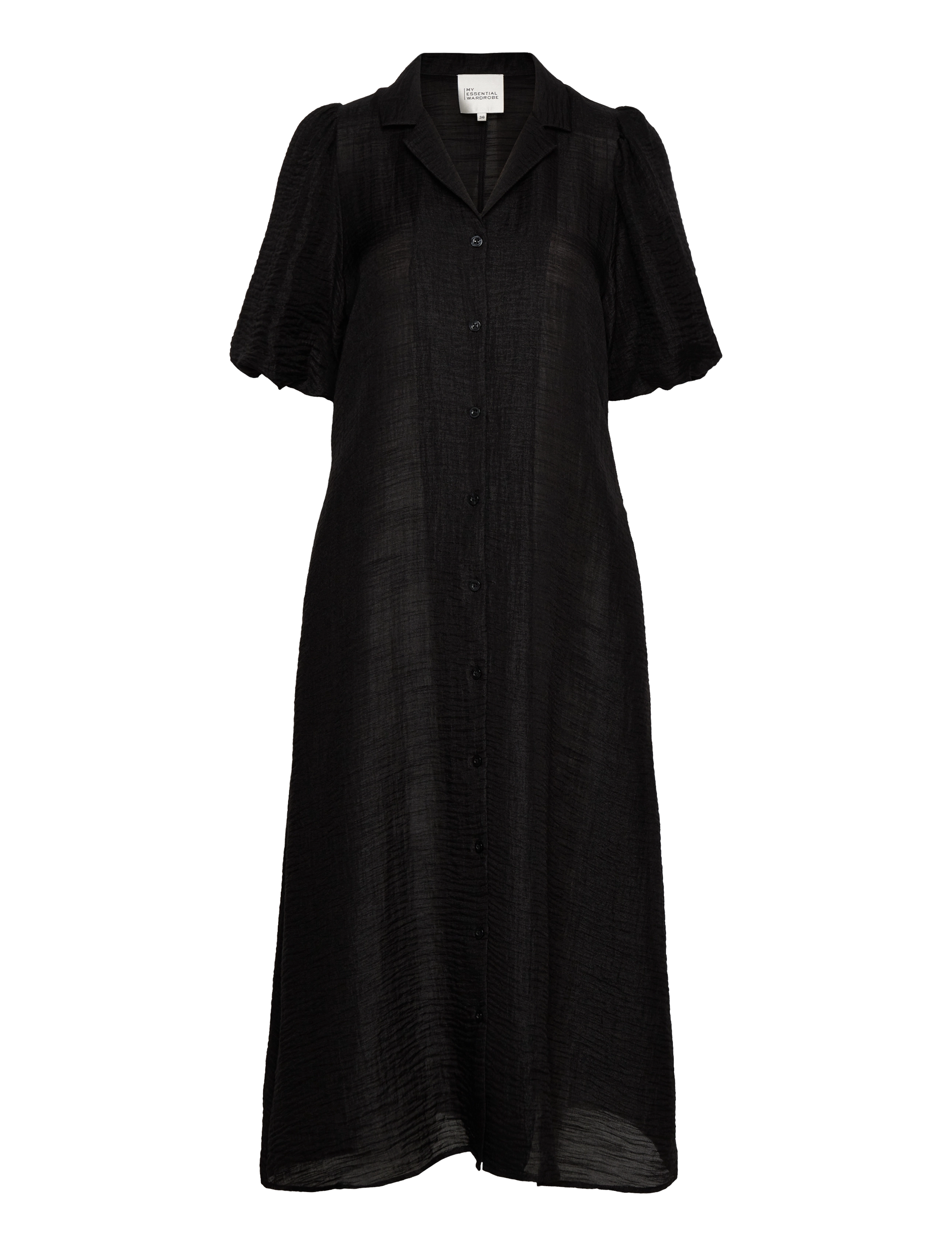 My Essential Wardrobe EsterMW Long Dress - Kjoler - BLACK / black