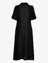 My Essential Wardrobe - EsterMW Long Dress - marškinių tipo suknelės - black - 1