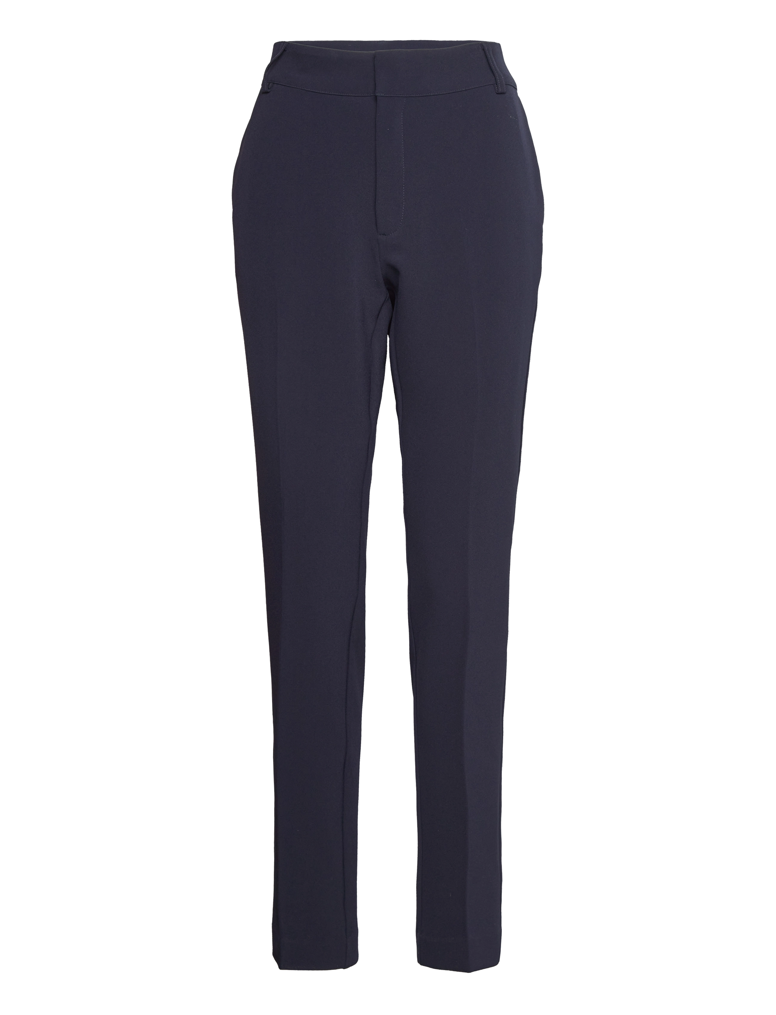 My Essential Wardrobe 26 THE TAILORED STRAIGHT PANT - Bukser - BARITONE BLUE / navy