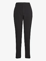 My Essential Wardrobe - 26 THE TAILORED STRAIGHT PANT - tailored trousers - black - 0