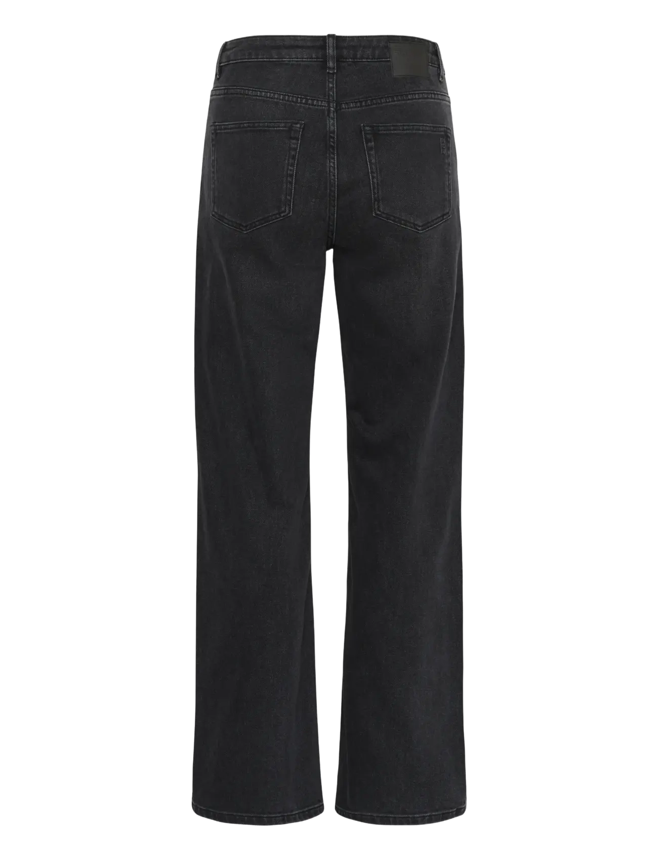 My Essential Wardrobe - JEANS WIDE 05 THE LOUIS 139 - hosen mit weitem bein - black retro wash - 2