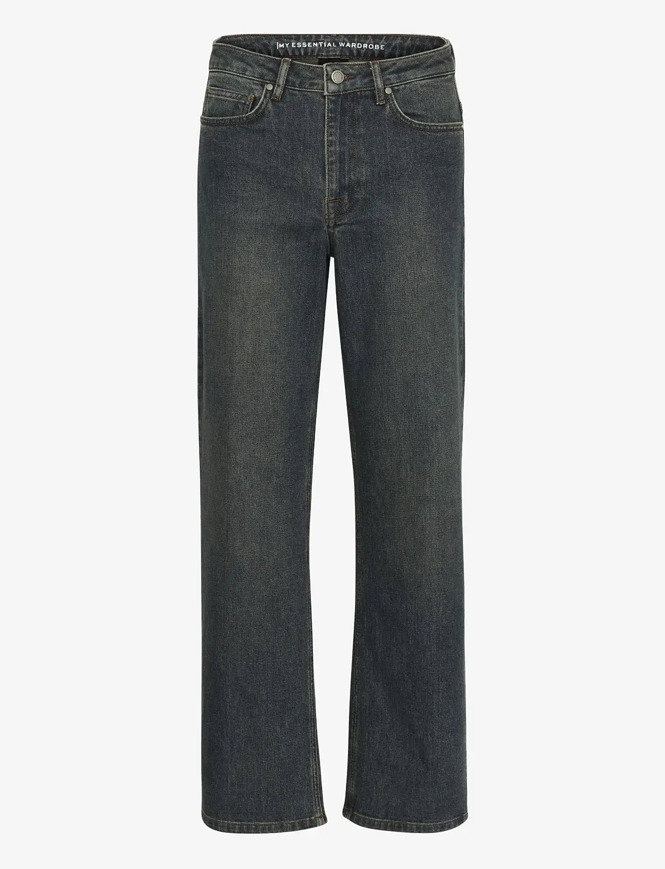 My Essential Wardrobe - 35 THE LOUIS 139 HIGH WIDE - vida jeans - dark blue dirty wash - 1