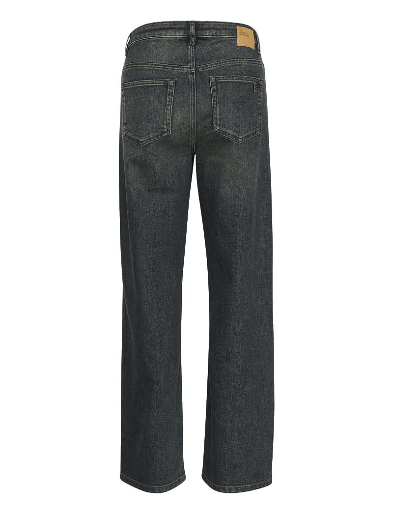 My Essential Wardrobe - 05 THE LOUIS 139 HIGH WIDE - vida jeans - dark blue dirty wash - 2