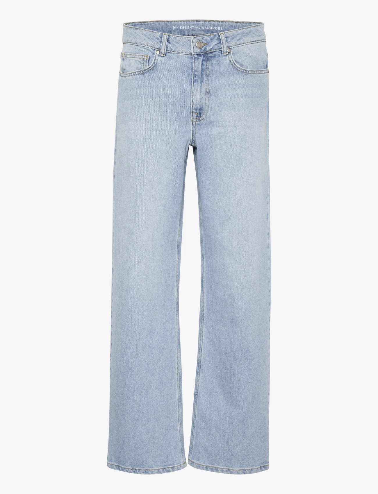 My Essential Wardrobe - JEANS WIDE 05 THE LOUIS 139 - laia säärega teksad - light blue wash - 1