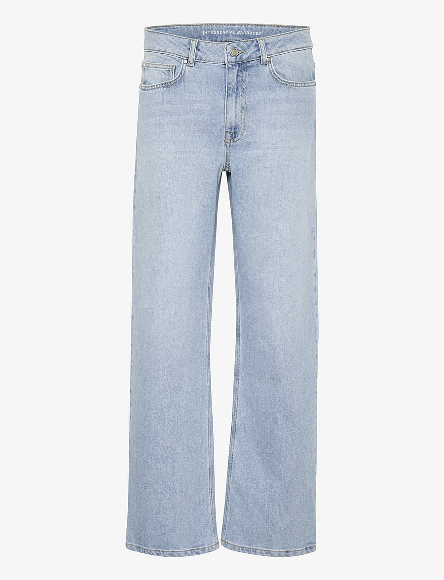 My Essential Wardrobe - JEANS WIDE 05 THE LOUIS 139 - laia säärega teksad - light blue wash - 1