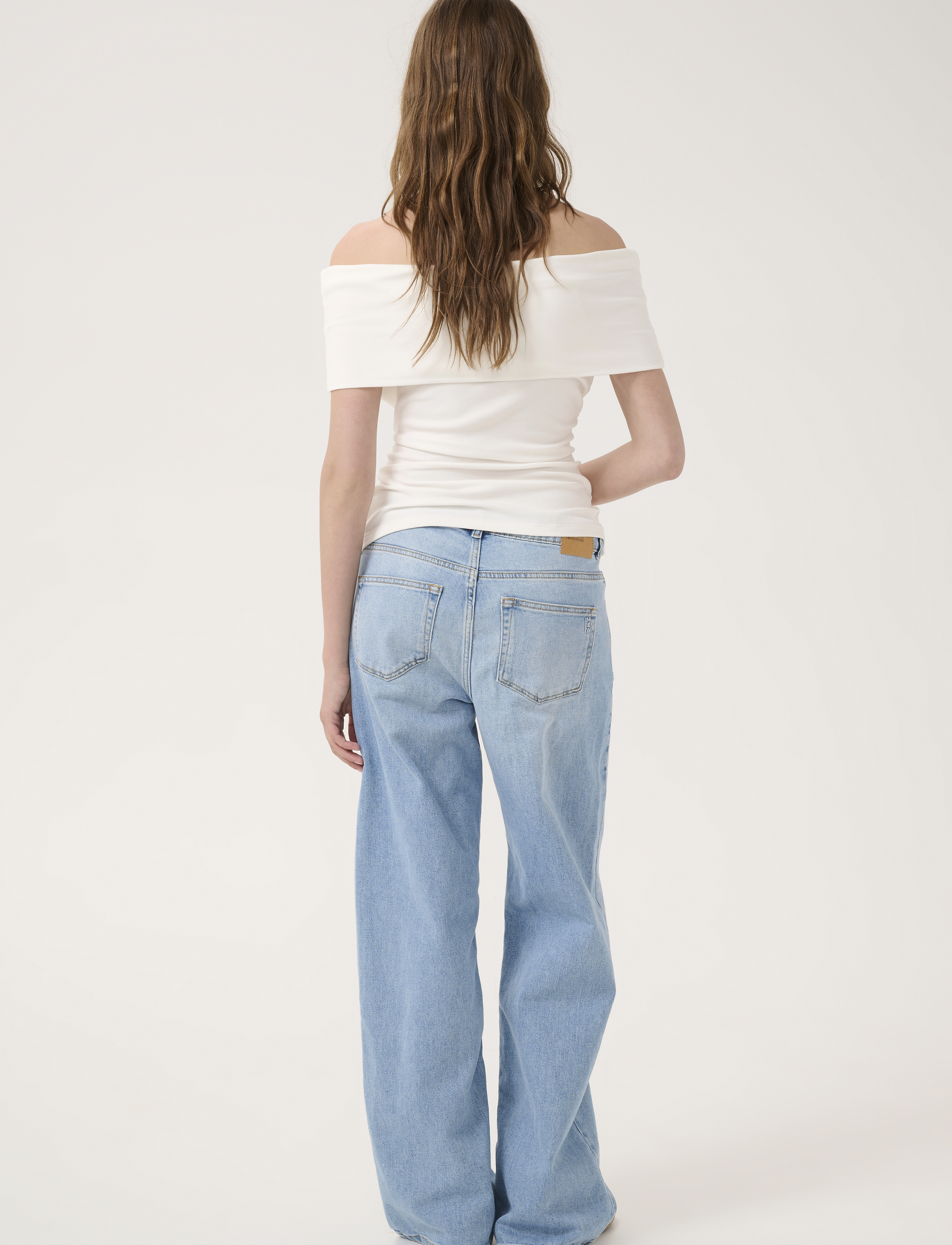 My Essential Wardrobe - JEANS WIDE 05 THE LOUIS 139 - laia säärega teksad - light blue wash - 4