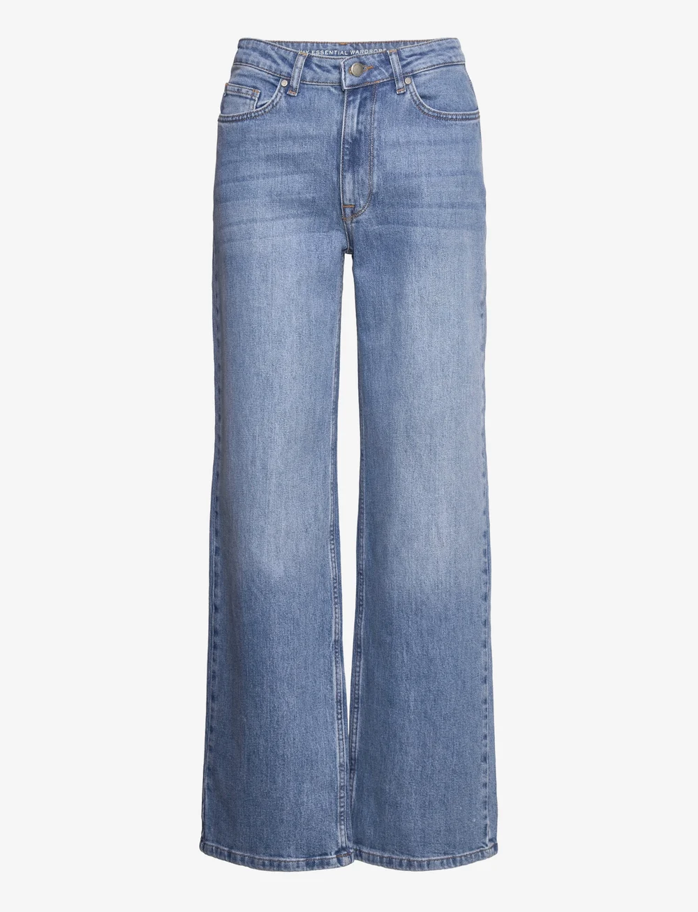 My Essential Wardrobe - 05 THE LOUIS 139 HIGH WIDE - wide leg jeans - medium blue retro wash - 1