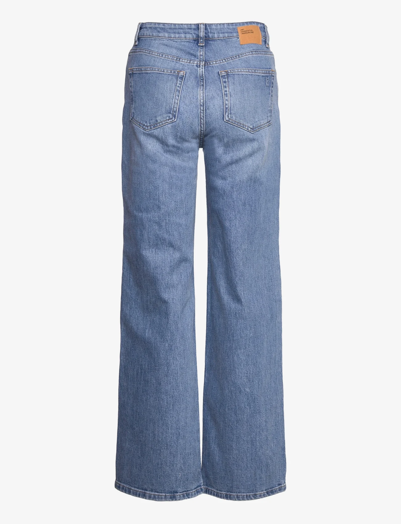My Essential Wardrobe - 35 THE LOUIS 139 HIGH WIDE Y - wide leg jeans - medium blue retro wash - 1