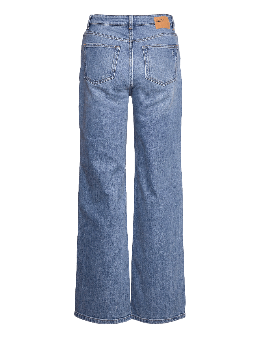 My Essential Wardrobe - JEANS WIDE 05 THE LOUIS 139 - hosen mit weitem bein - medium blue retro wash - 2