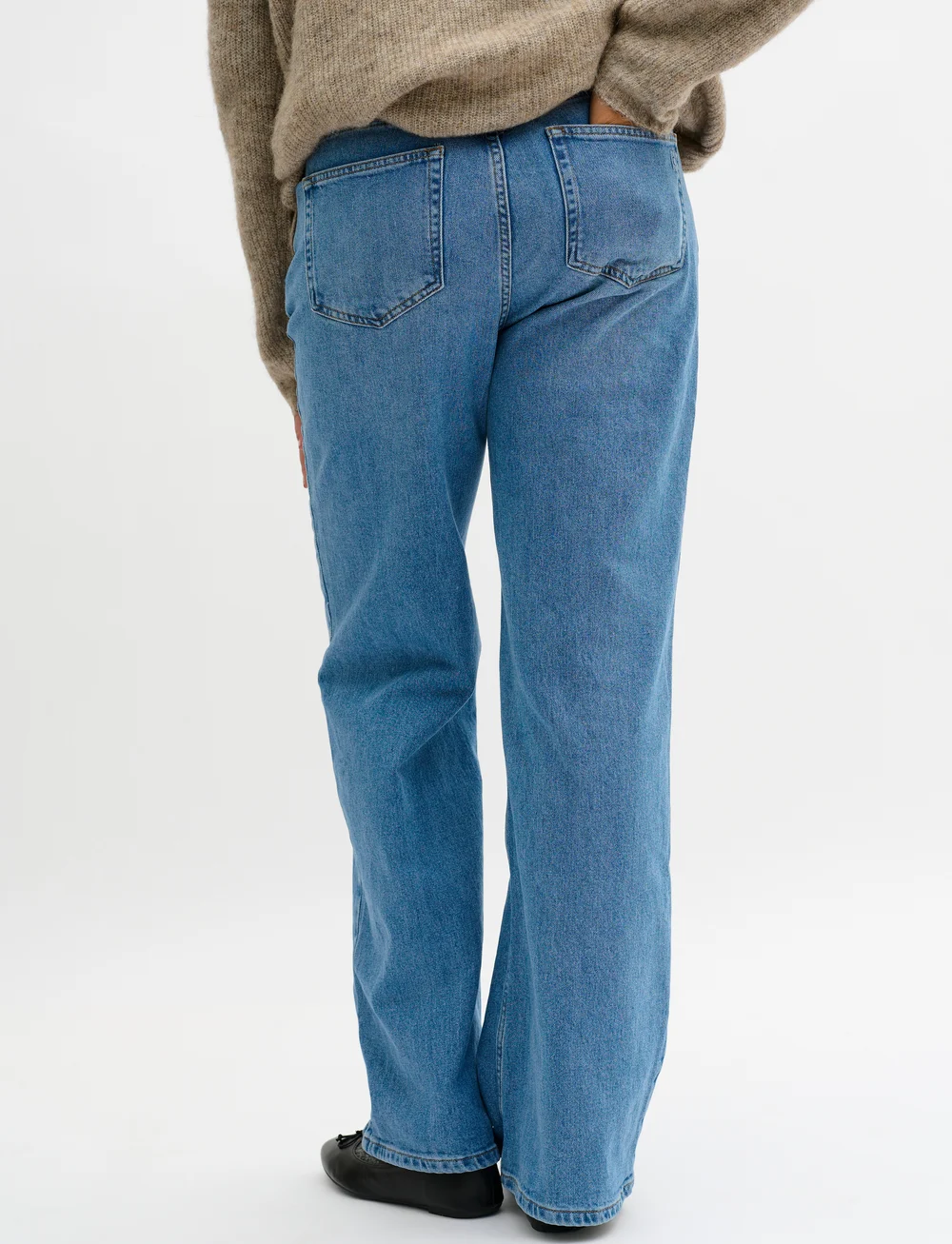 My Essential Wardrobe - 05 THE LOUIS 139 HIGH WIDE - wide leg jeans - medium blue retro wash - 5