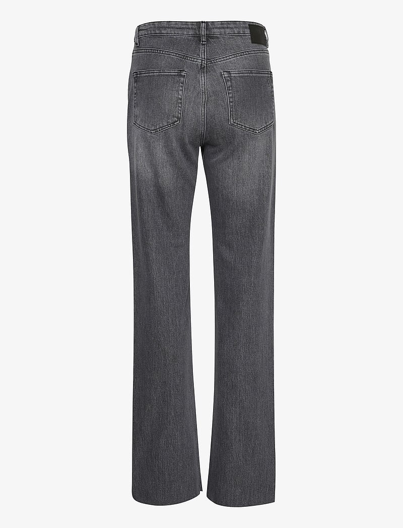 My Essential Wardrobe - DaisyMW 139 High Straight Slit - raka jeans - dark grey retro wash - 2