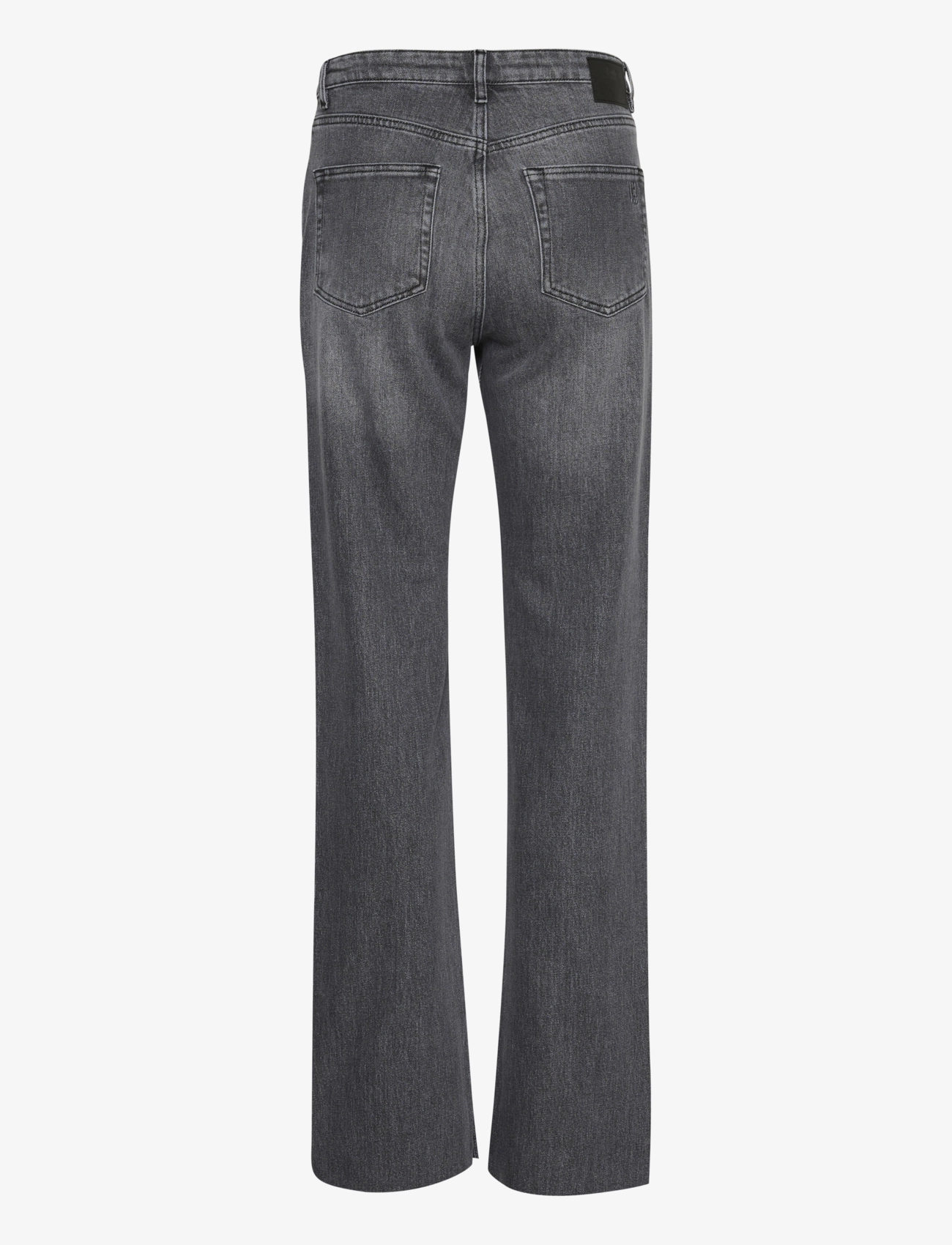 My Essential Wardrobe - DaisyMW 139 High Straight Slit - straight jeans - dark grey retro wash - 2