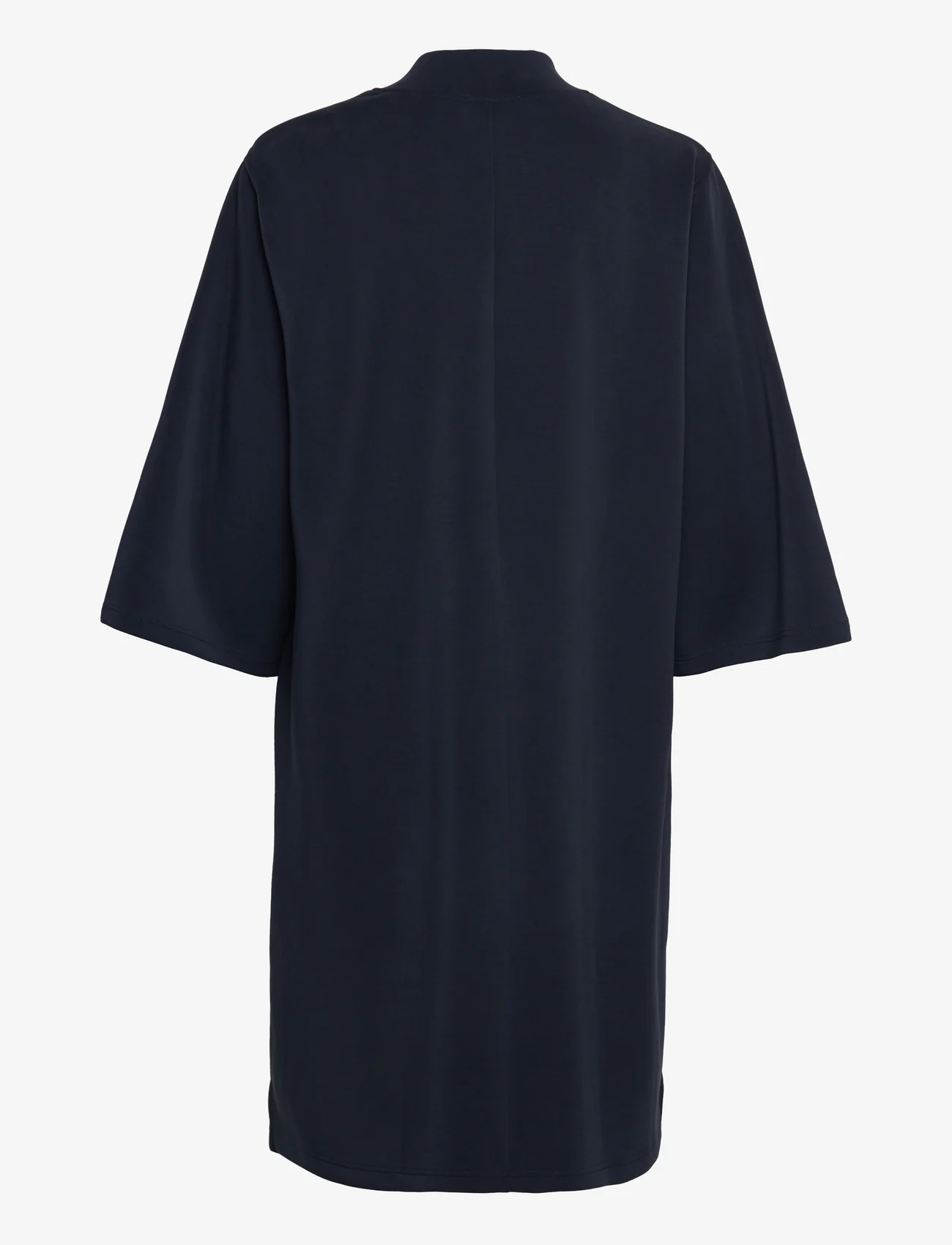 My Essential Wardrobe - ElleMW Lana Dress - t-skjortekjoler - dark sapphire blue - 1