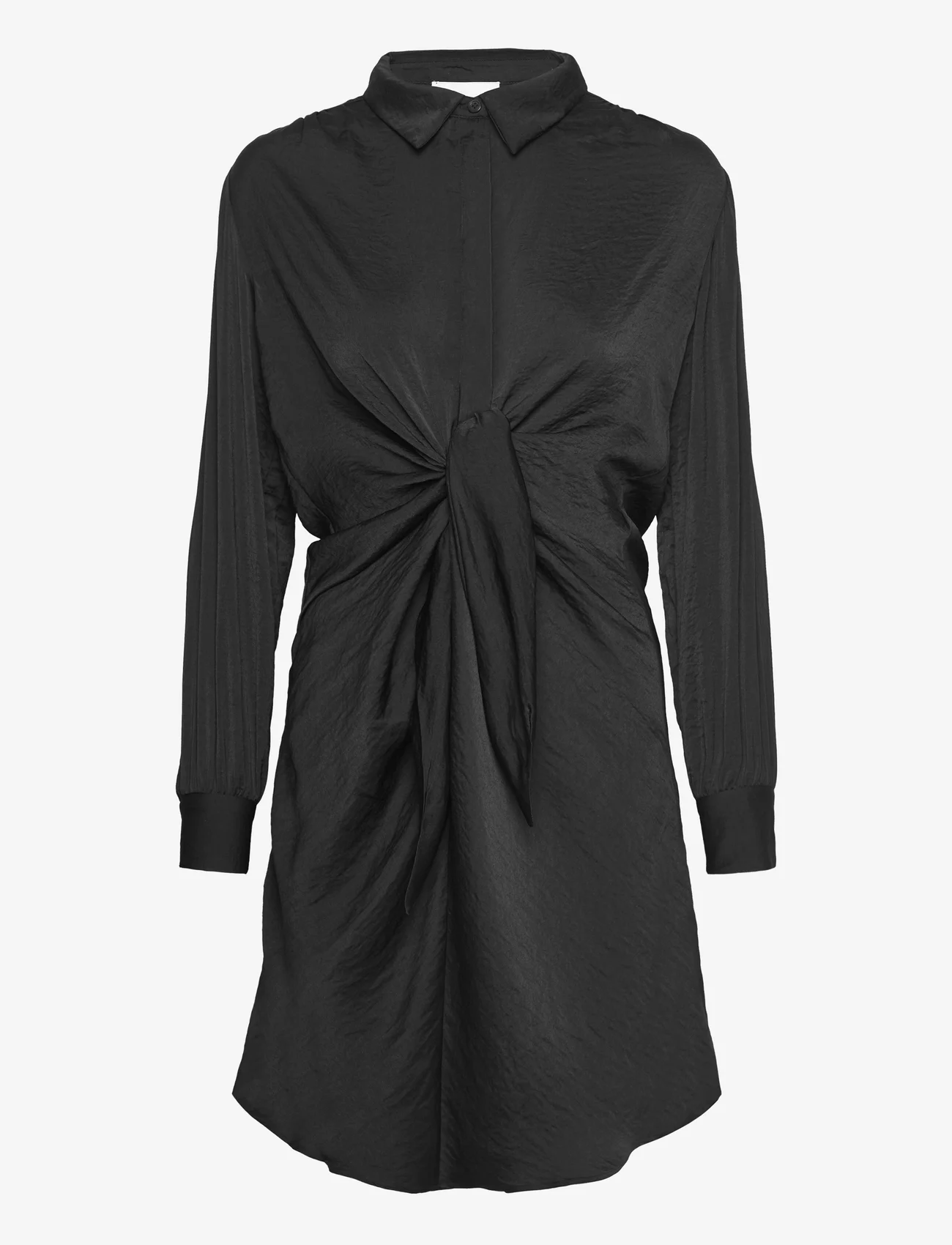 My Essential Wardrobe - HiloMW Knot Dress - hemdkleider - black - 0