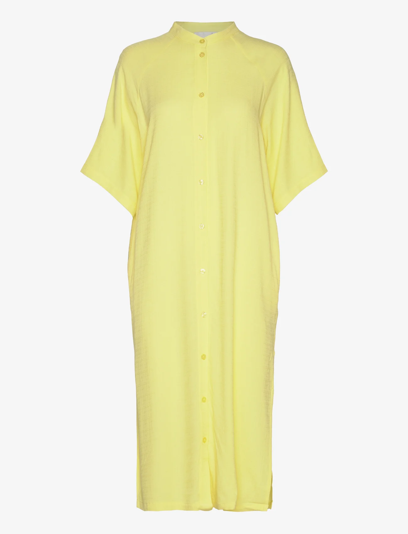 My Essential Wardrobe - DonnaMW Long Shirt - sommerkjoler - limelight - 0