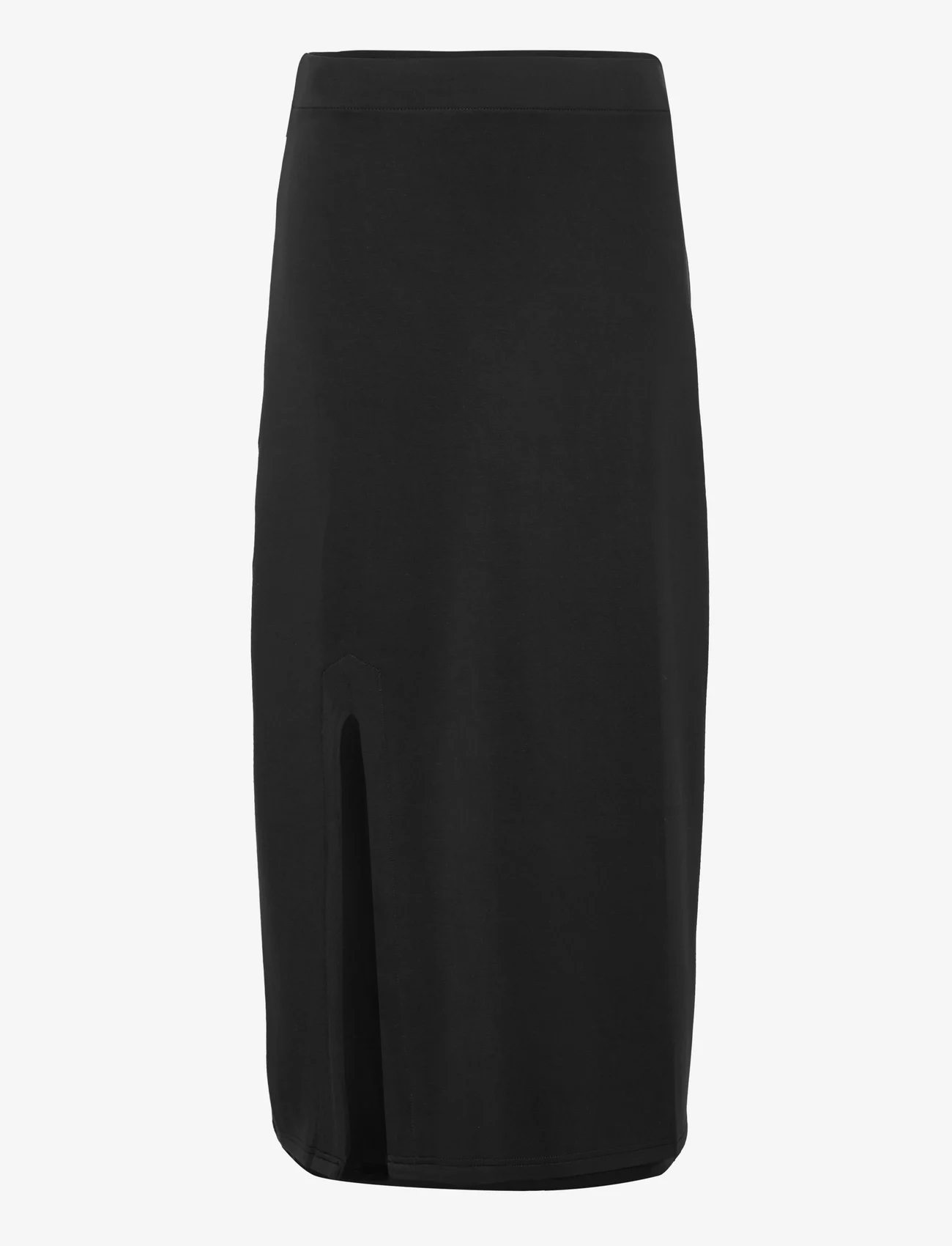 My Essential Wardrobe - ElleMW Skirt - midi röcke - black - 0