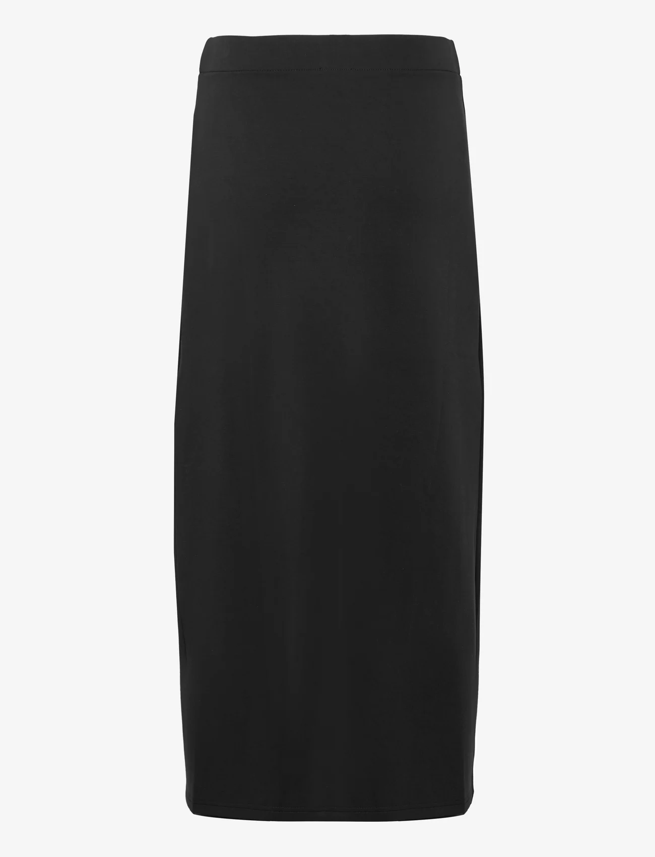 My Essential Wardrobe - ElleMW Skirt - midi nederdele - black - 1