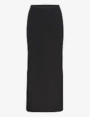 My Essential Wardrobe - AvaMW Knit Skirt - ilgi sijonai - black - 0
