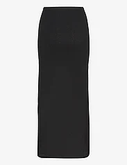 My Essential Wardrobe - AvaMW Knit Skirt - lange rokken - black - 1