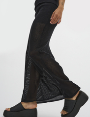 My Essential Wardrobe - AvaMW Knit Skirt - lange rokken - black - 6