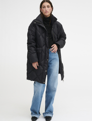 My Essential Wardrobe - PiloMW Long Down Jacket - vinterjakker - black - 3