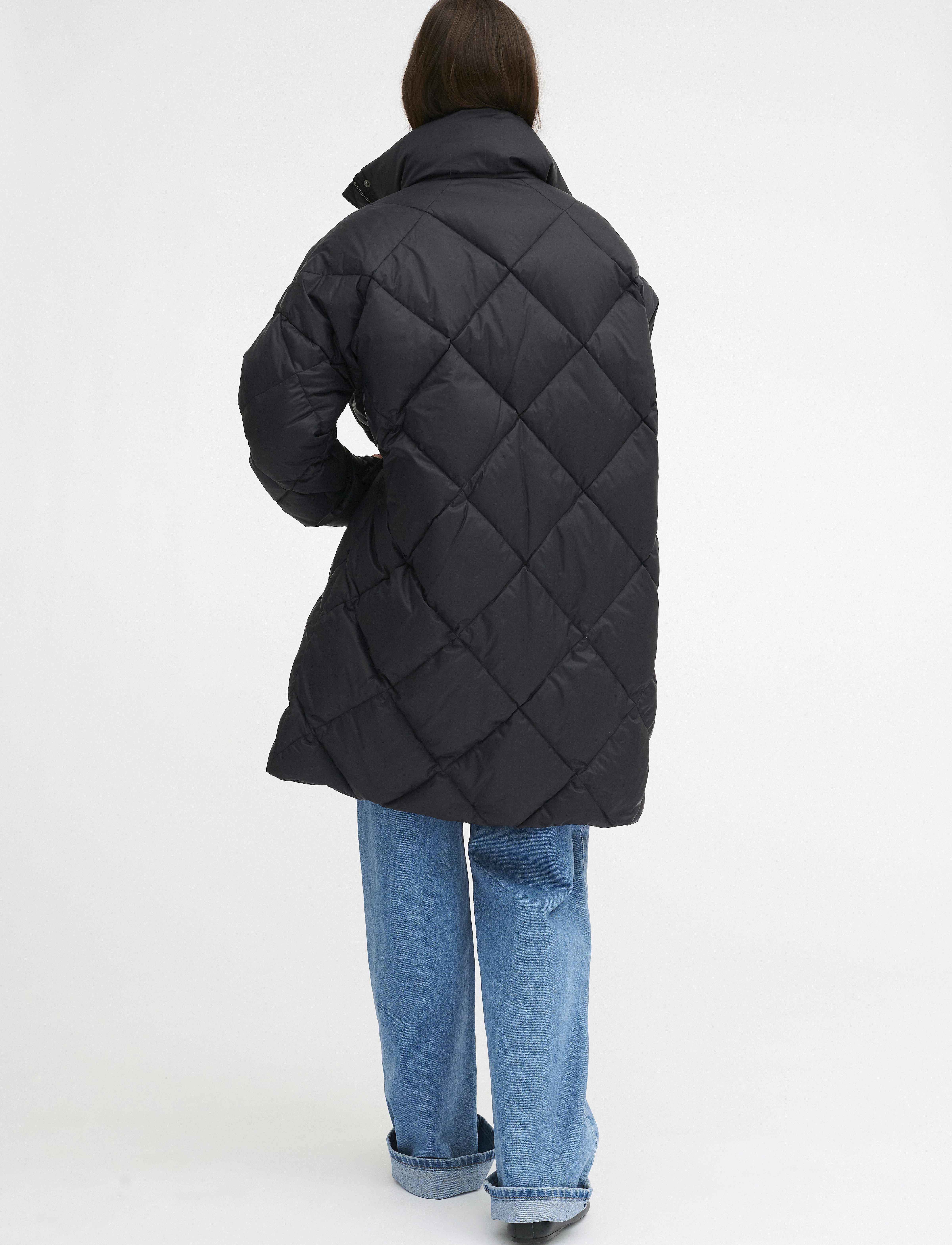 My Essential Wardrobe - PiloMW Long Down Jacket - dunjakker - black - 4