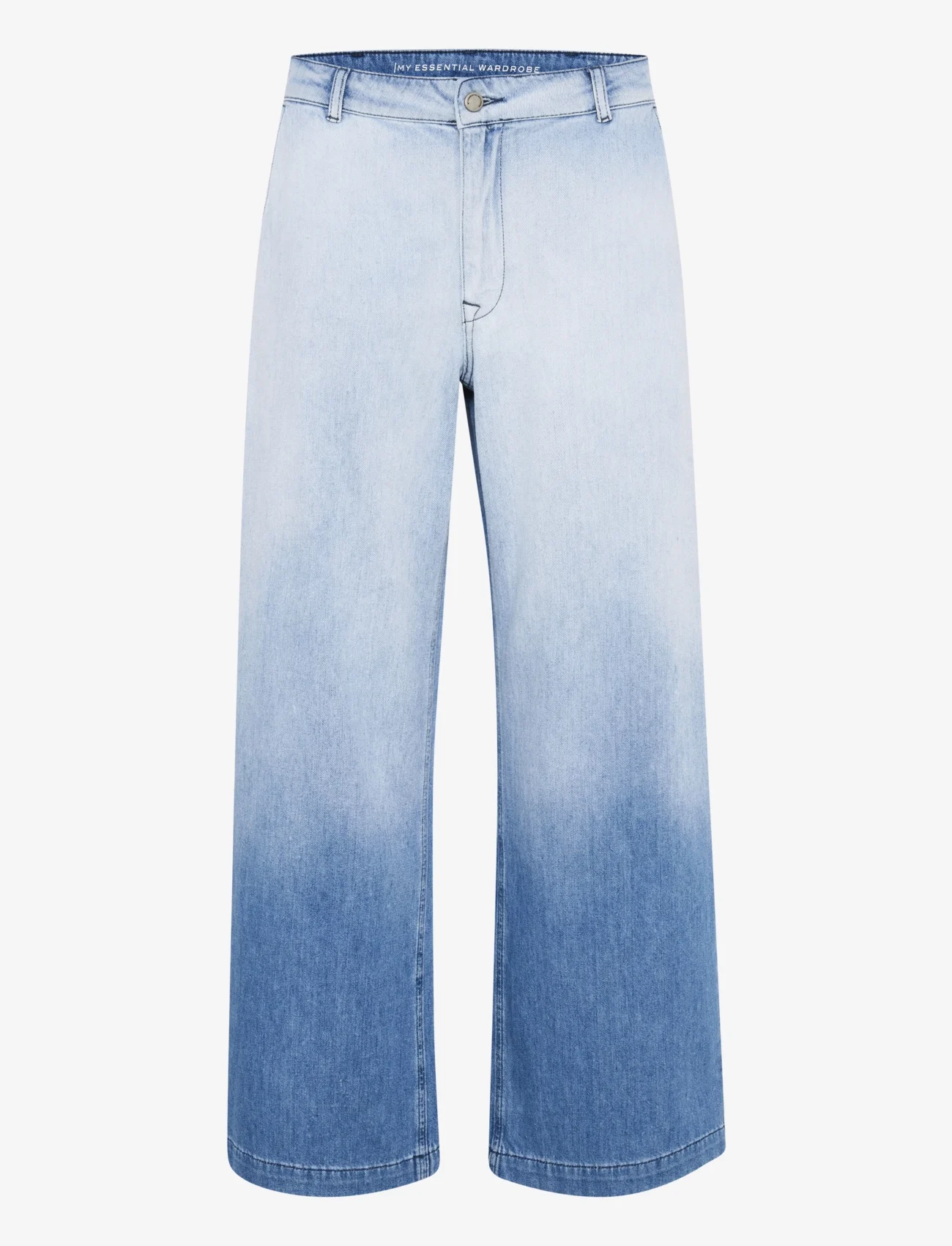 My Essential Wardrobe - MaloMW 143 Wide Y - brede jeans - blue dip dye - 0