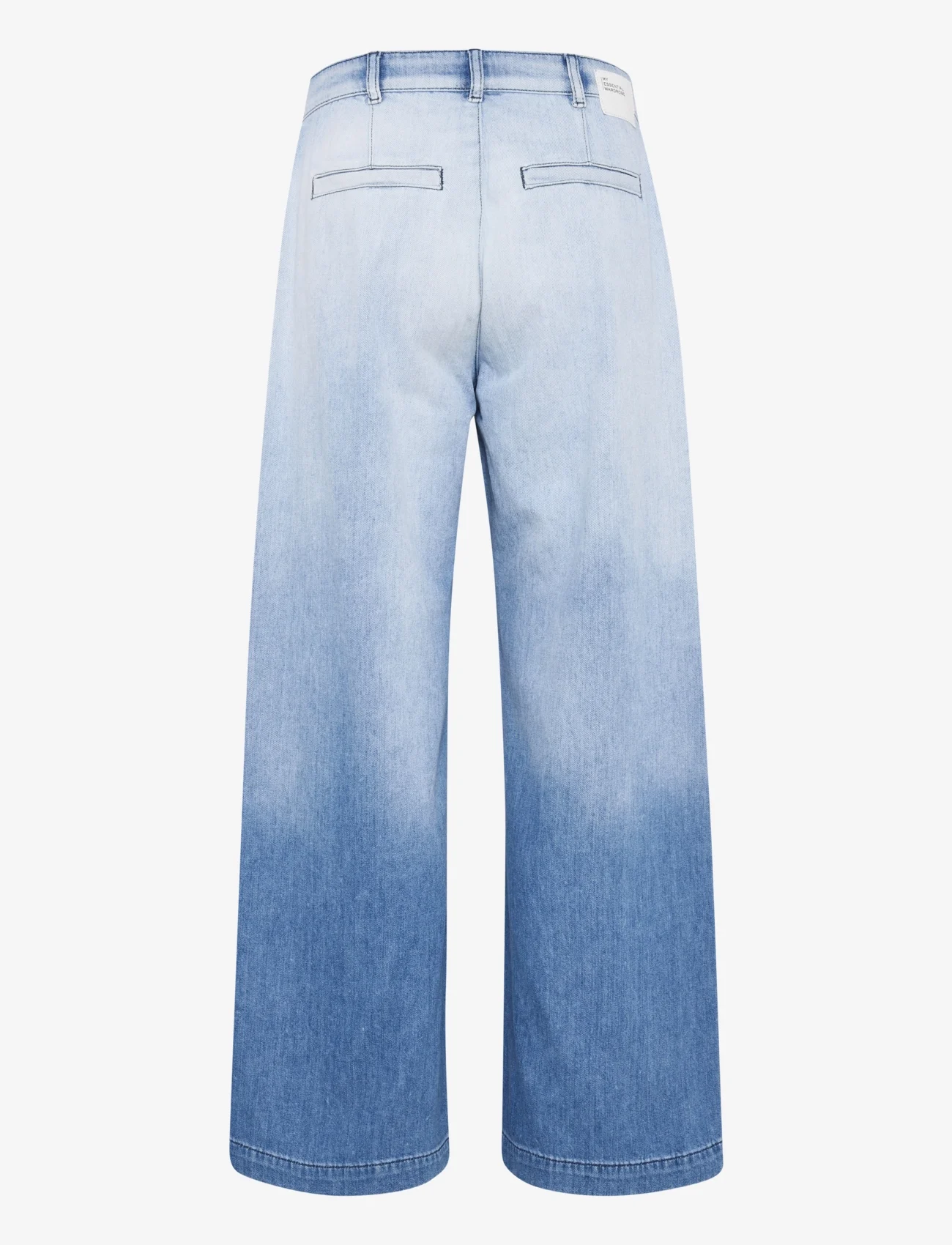 My Essential Wardrobe - MaloMW 143 Wide Y - brede jeans - blue dip dye - 1