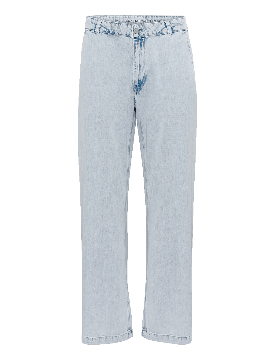 My Essential Wardrobe - MaloMW 143 Wide Y - hosen mit weitem bein - light blue wash - 1