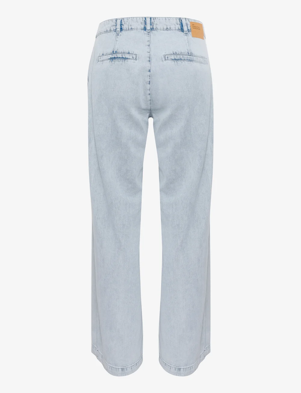 My Essential Wardrobe - MaloMW 143 Wide Y - laia säärega teksad - light blue wash - 2