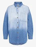 MaloMW 143 Shirt - BLUE DIP DYE