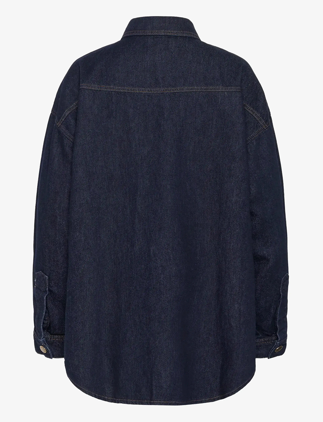 My Essential Wardrobe - MaloMW 143 Shirt - jeansskjortor - dark blue un-wash - 2