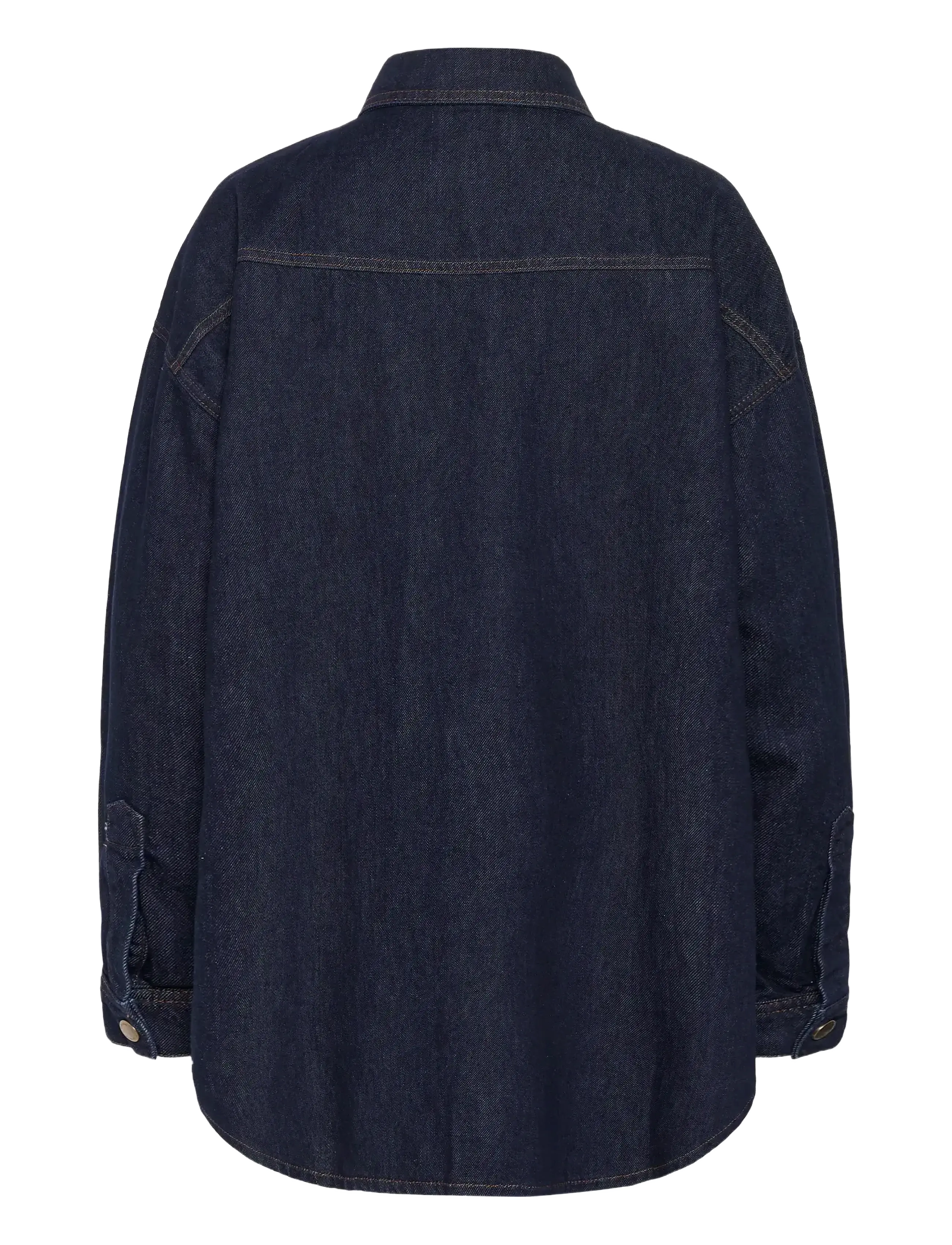 My Essential Wardrobe - MaloMW 143 Shirt - džinsiniai marškiniai - dark blue un-wash - 2