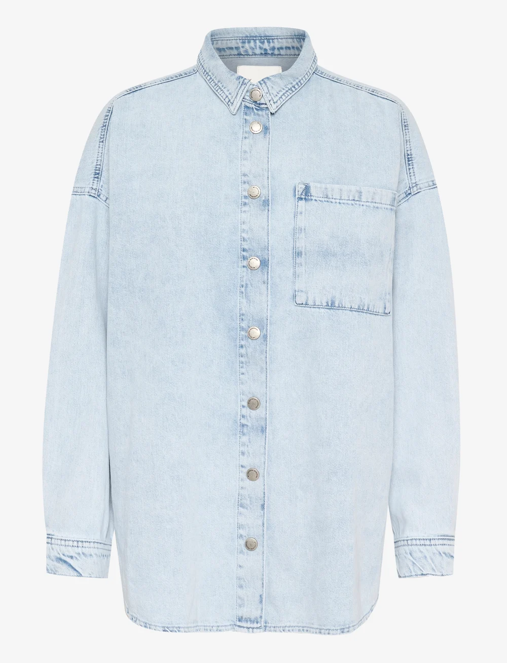 My Essential Wardrobe - MaloMW 143 Shirt - jeansskjortor - light blue wash - 1